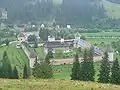 Ansicht der Klosteranlage Suceviţa