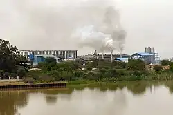 Zuckerfabrik in Richard Toll