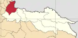 Der Kanton Sucumbíos in der Provinz Sucumbíos