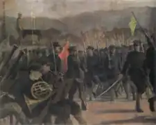 Ausmarch der Studenten, 1944