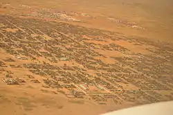 Aufnahme Al-Faschirs aus dem Helikopter