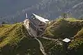 Ostansicht der Alpenhütte