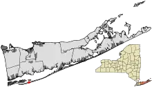 Lage im Suffolk County (New York)