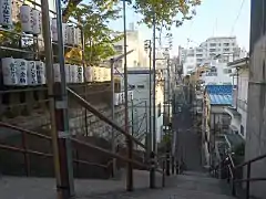 Treppen des Suga-Schreins, Shinjuku