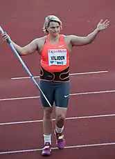 Sunette ViljoenRang acht mit 60,10 m