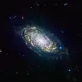 Infrarotaufnahme des Spitzer-Weltraumteleskops