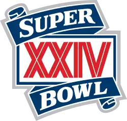 Super Bowl XXIV Logo