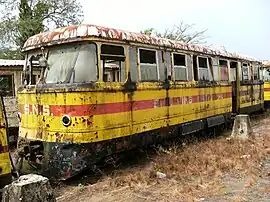 Diesellok in Onverwacht, Dezember 2008