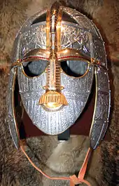 Der Helm von Sutton Hoo (7. Jahrhundert)