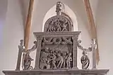 Georgslegende, Erzengel Michael, heilige Katharina und heilige Barbara