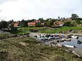 Vigehavn, im Hintergrund Svanemøllen und Wasserturm