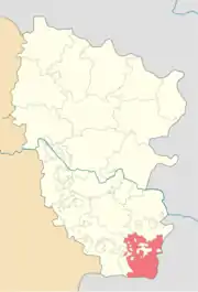 Rajon Swerdlowsk in der Ukraine