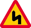 Doppelkurve (zunächst links)