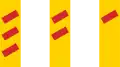 dreistreifige, zweistreifige und einstreifige Bake