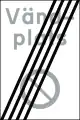 Ende des Wendeplatzes mit eingeschränktem Haltverbot
