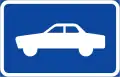 (Umgehungs-)straße geeignet für Personenkraftwagen