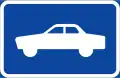 Erlaubnis gilt nur für Personenkraftwagen und Wohnmobile