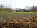 Brücke B6 / Bahnstrecke Syke-Bremen nördlich von Barrien, Pflichtmeldepunkt Sierra für Flugzeuge