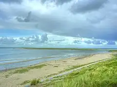 Uthörn, vom Südufer des Königshafens aus gesehen