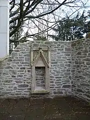 Erhaltene Tabernakelnische