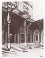 Türkischer Tempel, Wien Haupteingang (Foto um 1900)