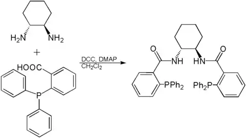 Synthese des Trost-Liganden