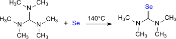 Synthese von Tetramethylselenoharnstoff aus TDAM