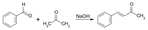 Synthese von 4-Phenyl-3-buten-2-on