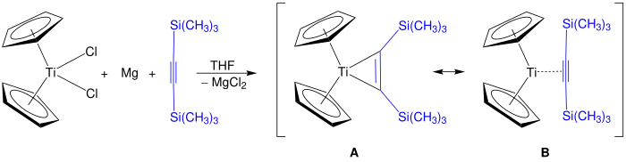 Synthese des Rosenthal-Reagenzes mit Titanocen
