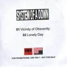 Frontcover zu Vicinity of Obscenity (Promoausgabe).
