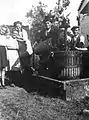 Hölzerne Weinpresse in Bagamér (1940)