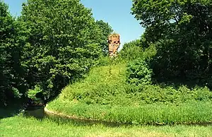 Ruine der Ordensburg auf dem Schlossberg