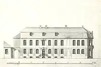 Rechter Flügelbau