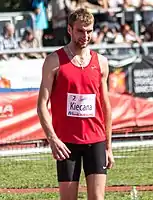Szymon Kiecanageteilter Rang dreizehn mit 2,17 m