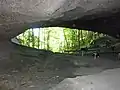 Blick aus der Höhle