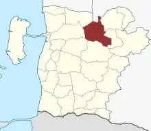 Lage des Kirchspiels