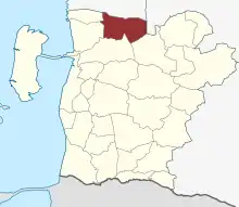 Lage des Kirchspiels