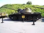 Sowjetischer T-55AM mit Laserentfernungsmesser auf der Kanone