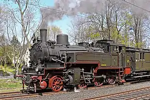 Preußische T 11 „7512 Hannover“ der Museumseisenbahn Minden