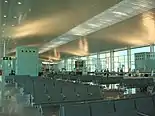 Innenansicht des Terminals T1