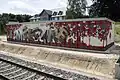 TASSO Fassaden-Graffiti- Bahnhof