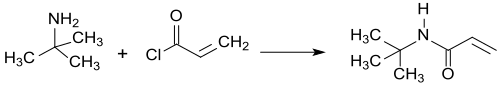 TBAAm aus tert-Butylamin und Acryloylchlorid