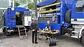 Geöffneter Fernmeldekraftwagen (FmKW)