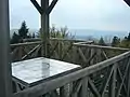 Aussicht vom Turm des Mont Saint-Rigaud