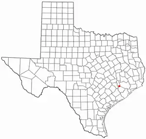 Lage in Texas