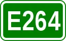 Zeichen der Europastraße 264