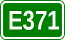 Zeichen der Europastraße 371