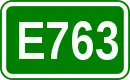 Zeichen der Europastraße 763