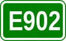 Zeichen der Europastraße 902