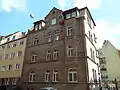 Ehemaliges evangelisch-lutherisches Pfarrhaus Steinbühl, jetzt Mietshaus